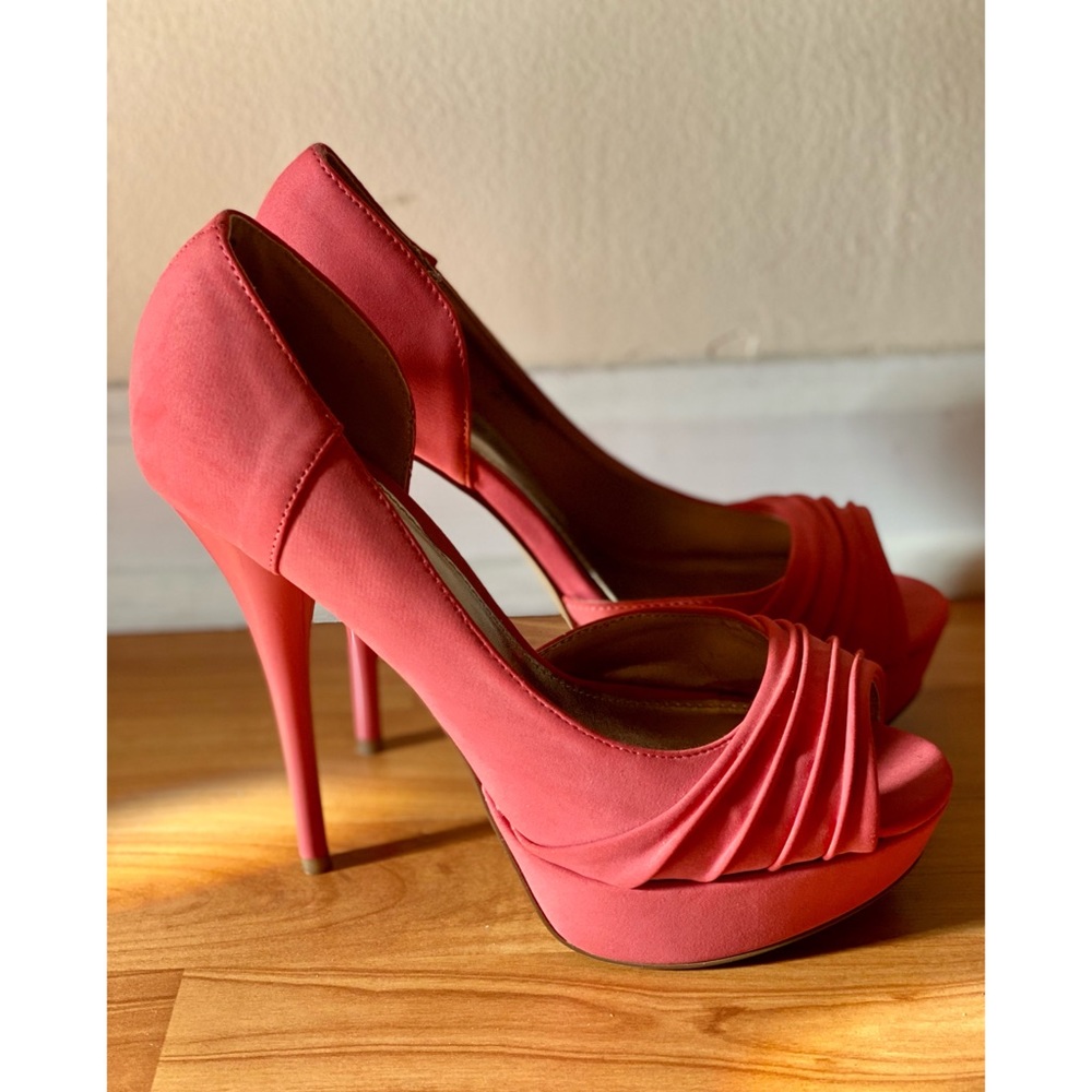 Open Toe Stiletto Platform